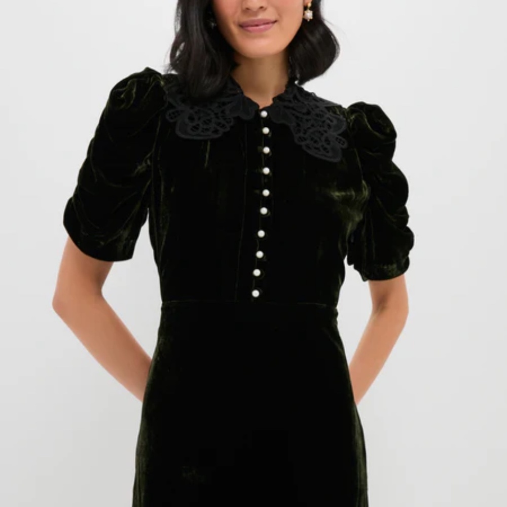 SEA Norabelle Short Sleeve Mini Dress
